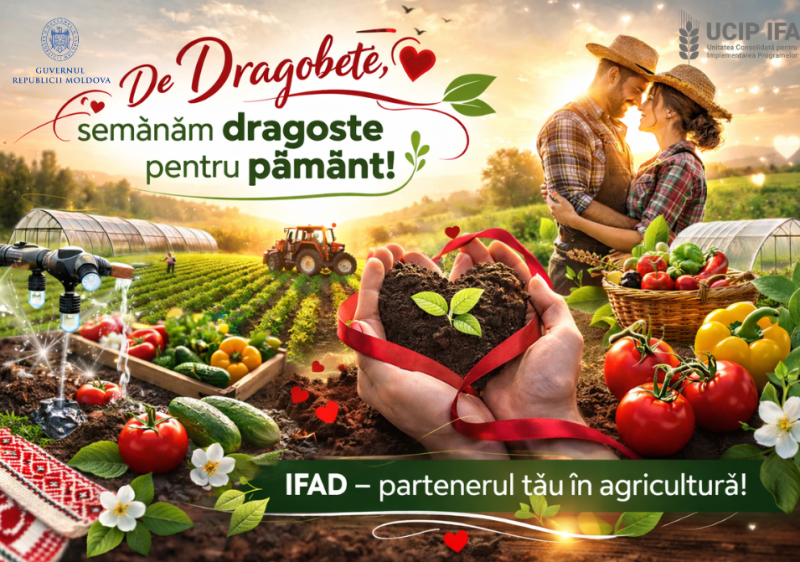 De Dragobete, semănăm DRAGOSTE pentru PĂMÂNT