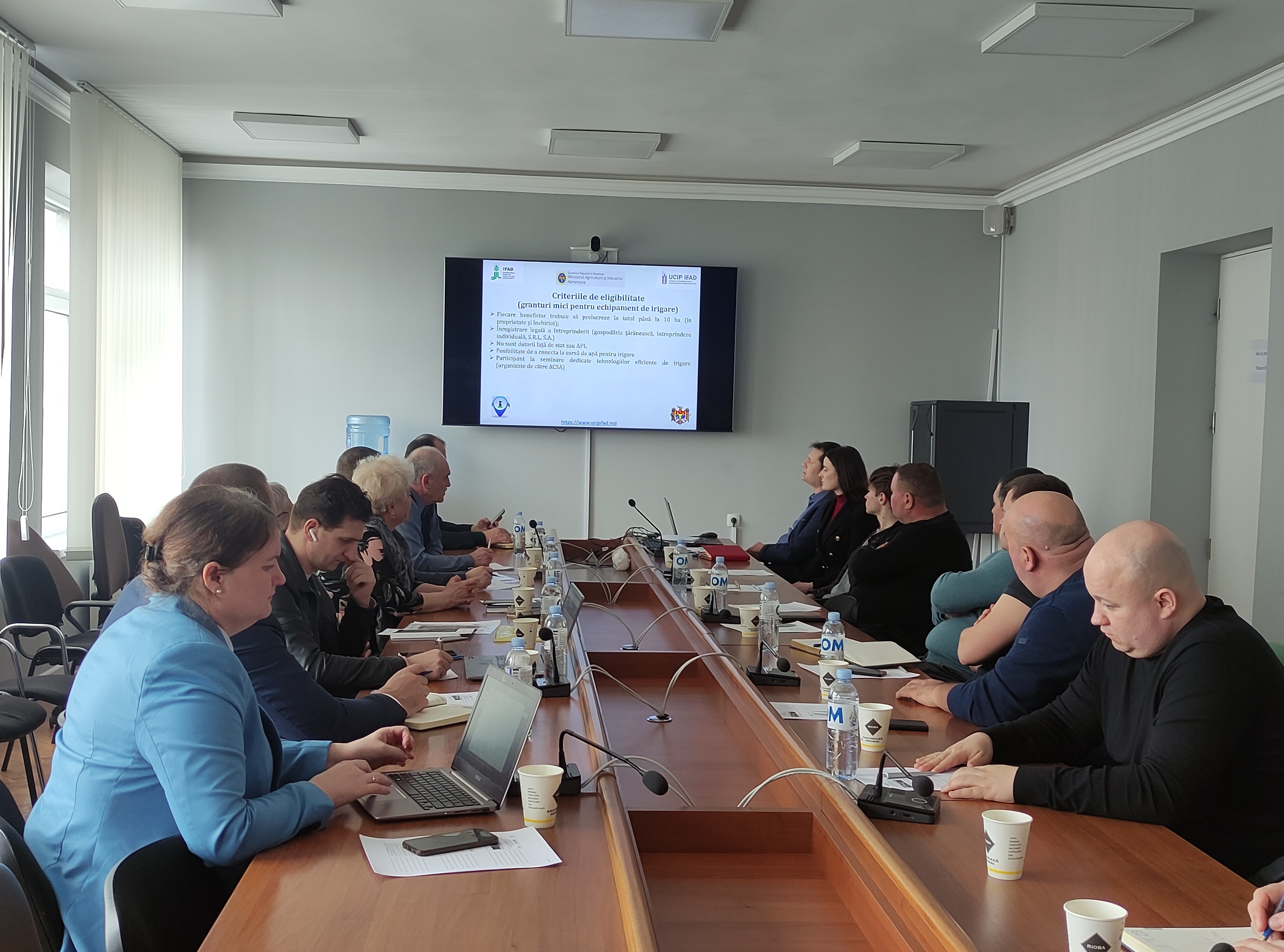 Asociațiile Utilizatorilor de apă pentru irigații au fost informate despre oportunitățile de finanțare