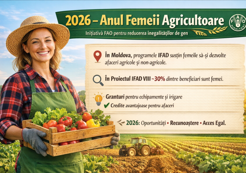 2026 – Anul Internațional al Femeii Agricultoare